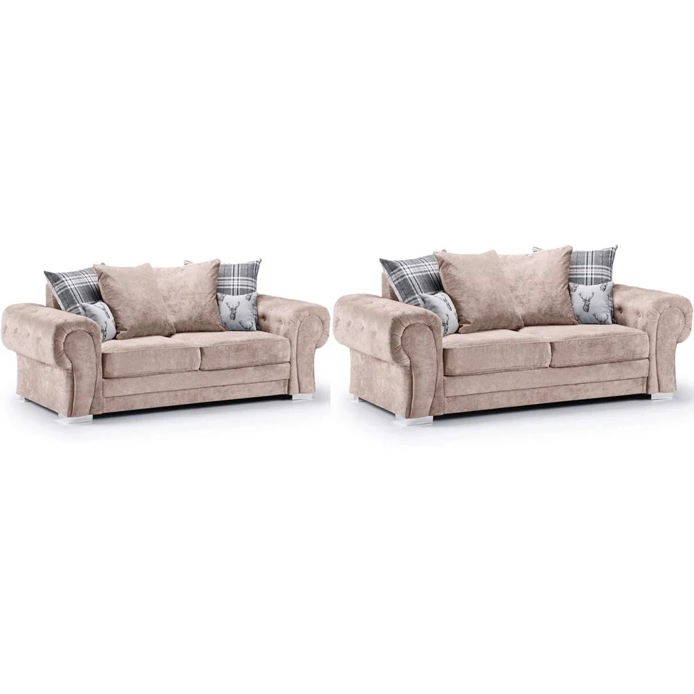 Mink Verona 3+2 Sofa